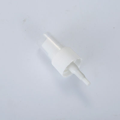 Smooth Ribbed White Aluminium Fine Mist Sprayer เครื่องฆ่าเชื้อน้ำหอม Sprayer 0.12CC 0.07ML/T