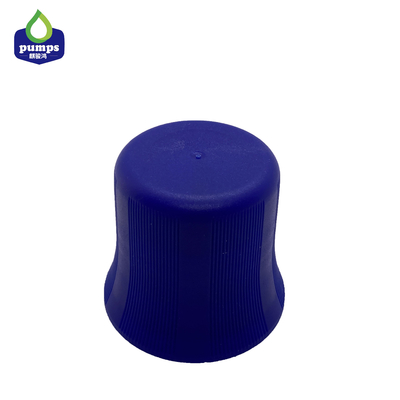 ฝาขวดพลาสติก OEM สีน้ำเงินฝาสูงขนาดใหญ่สำหรับคอขนาด 33mm