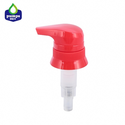 สีแดง ผลิตภัณฑ์ดูแลเด็ก เครื่องจ่ายขวด PP 500ml 4cc Dosage