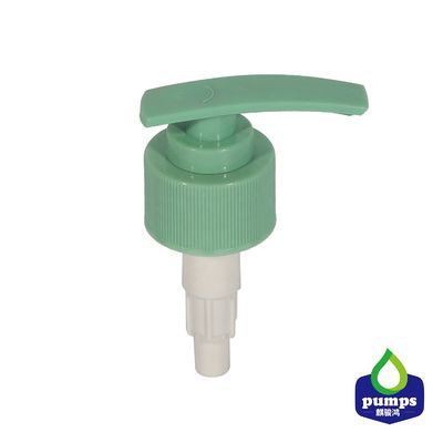 24 มม. 28 มม. ปั๊มโลชั่นพลาสติกสีขาว Personal Care Soft Disinfectant