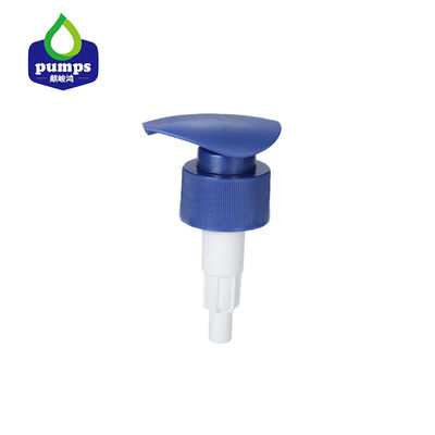 ปั๊มโลชั่นพลาสติกขึ้นลงล็อค 1.2cc 33/410 Blue Non Spill