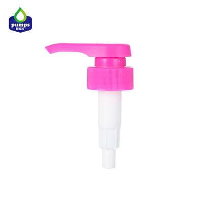 หัวปั๊มโฟมพลาสติก PP สีม่วง 33 มม. 4.4g ปิดซี่โครงไม่หก